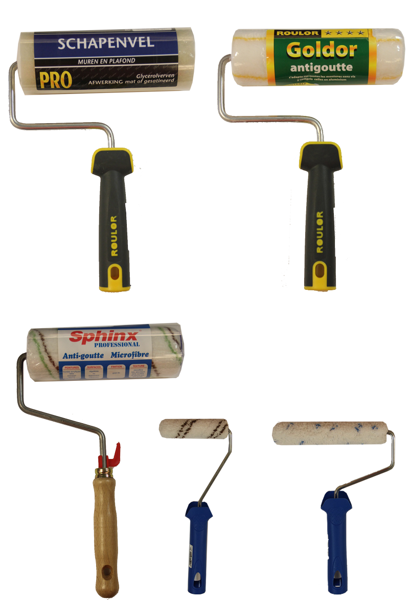 Welke verfrol gebruiken? Painttrade
